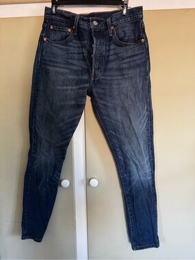 Levi's Slim 501 Jeans in Dark Indigo Wash